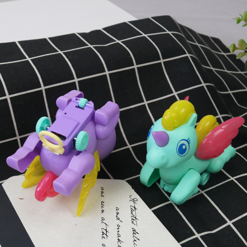 Wholesale supply of popular children's educational, cute and fun toys with pulling strings and glowing unicorns from our factory. Direct delivery Item Picture