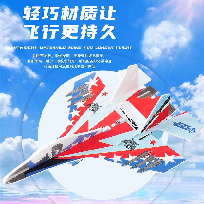 Direct sales from the manufacturer of the popular children's educational and cute light electric foam aircraft details Picture