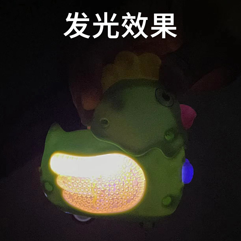 Wholesale supply of the popular children's educational, cute and fun pulling string, glowing hen baby toy factory, direct delivery Application Scenario