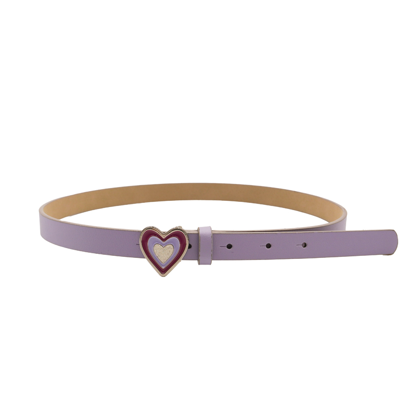 Cross-Border Love Kids Punk Belt Student Girl Jeans With Double Exhaust Eye Corns Christmas Decoration Belt Girl 3 Combination Specification drawing