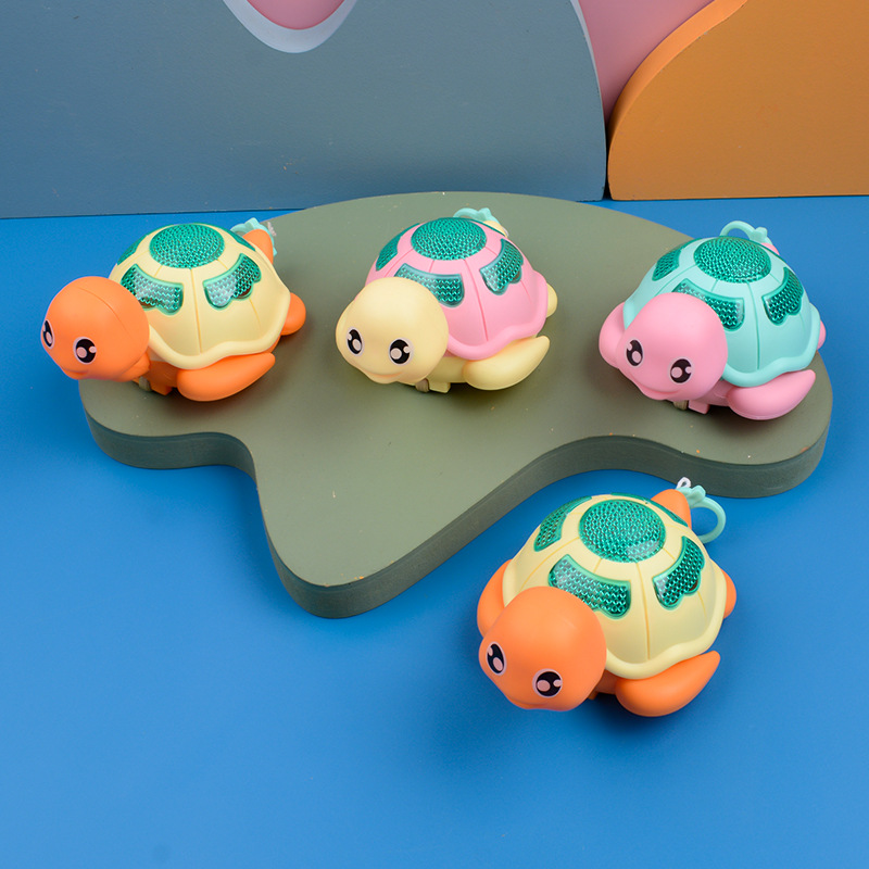 Direct sales from the manufacturer of the popular children's drawstring turtle rebound luminous toy Item Picture