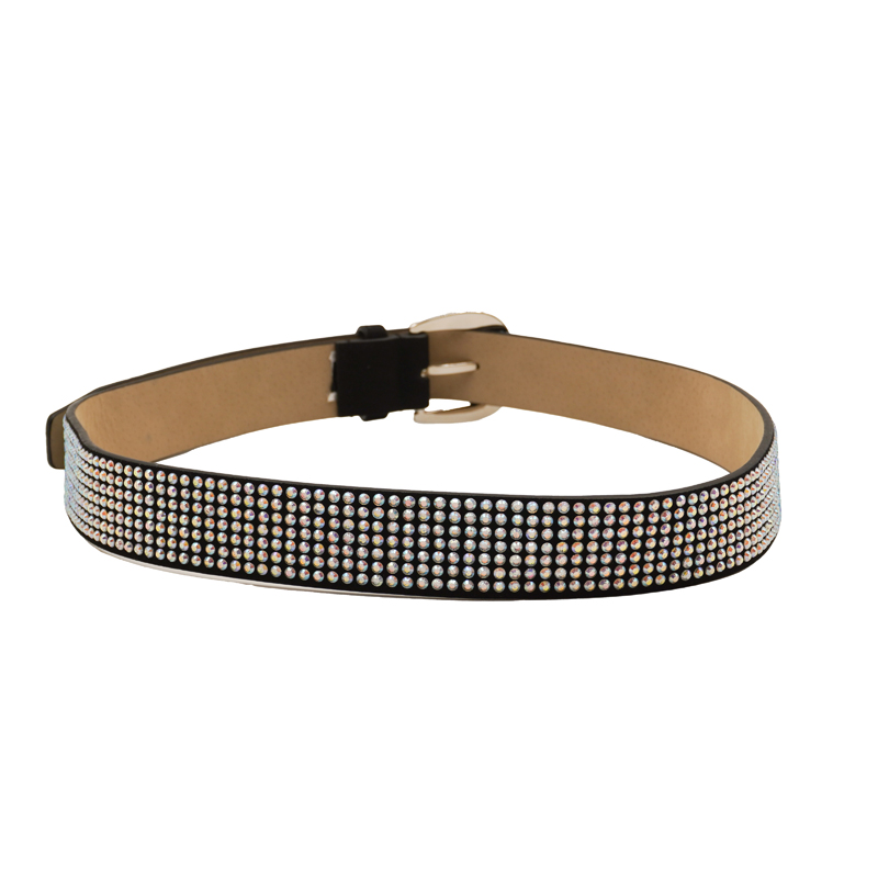 Cross-Border Fashion Trend All Diamond Belt With Diamond Belt Decorative Diamond Belt European Perfect Rhinestone Belt Women's Jeans With Belt Fanny Pack Women's Diagonal Fashion Walking Belt details Picture