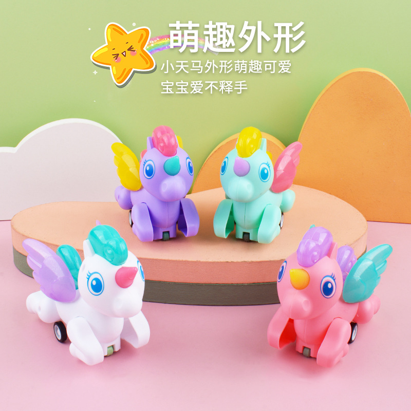 Wholesale supply of popular children's educational, cute and fun toys with pulling strings and glowing unicorns from our factory. Direct delivery Specification image