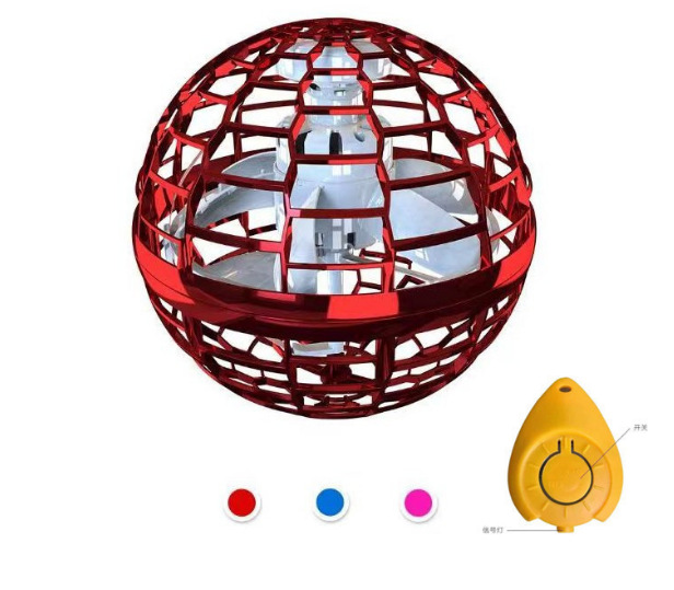 Spinning balloon UFO, smart magic ball, stress-relieving black technology spinning ball, toy gift, unmanned ball Specification image
