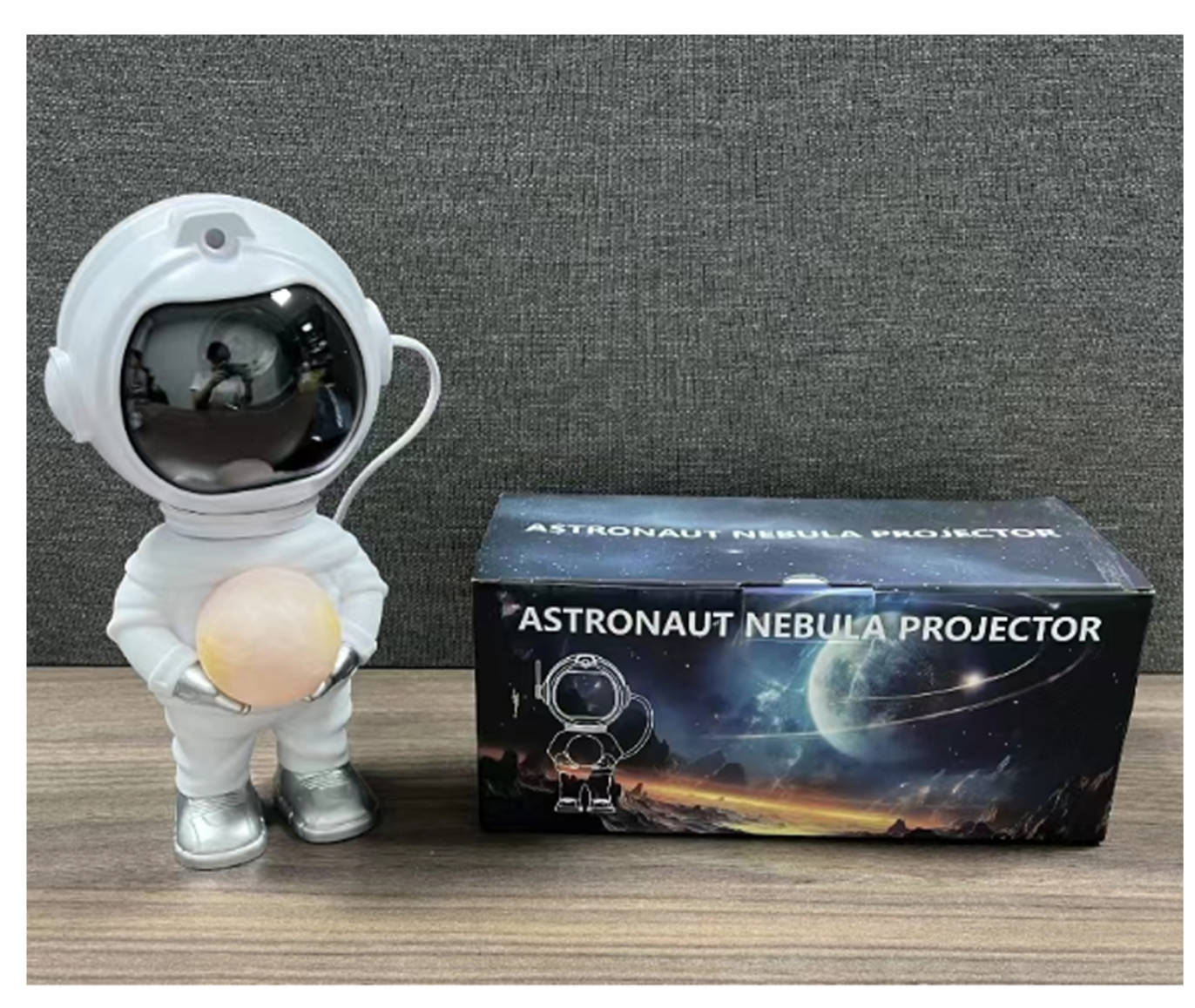Hot-selling astronaut space rabbit starry Sky projection lamp, Full Sky Star Laser Romantic atmosphere lamp, decorative night light