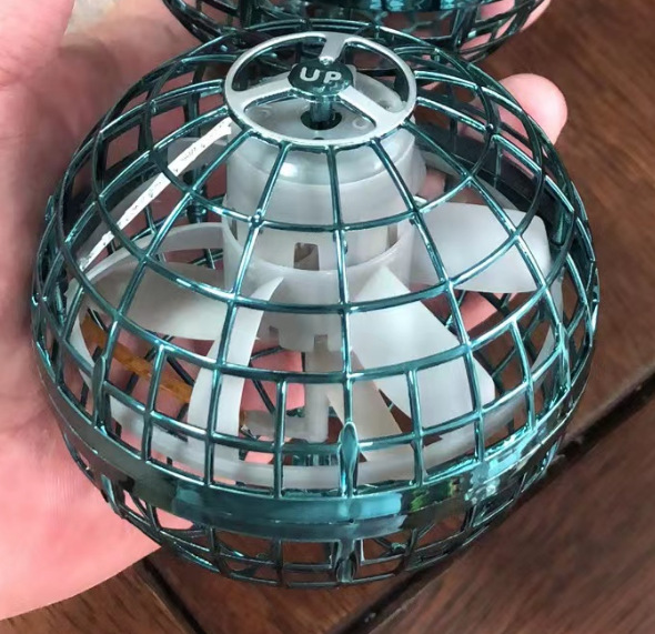 Spinning balloon UFO, smart magic ball, stress-relieving black technology spinning ball, toy gift, unmanned ball detail image 6