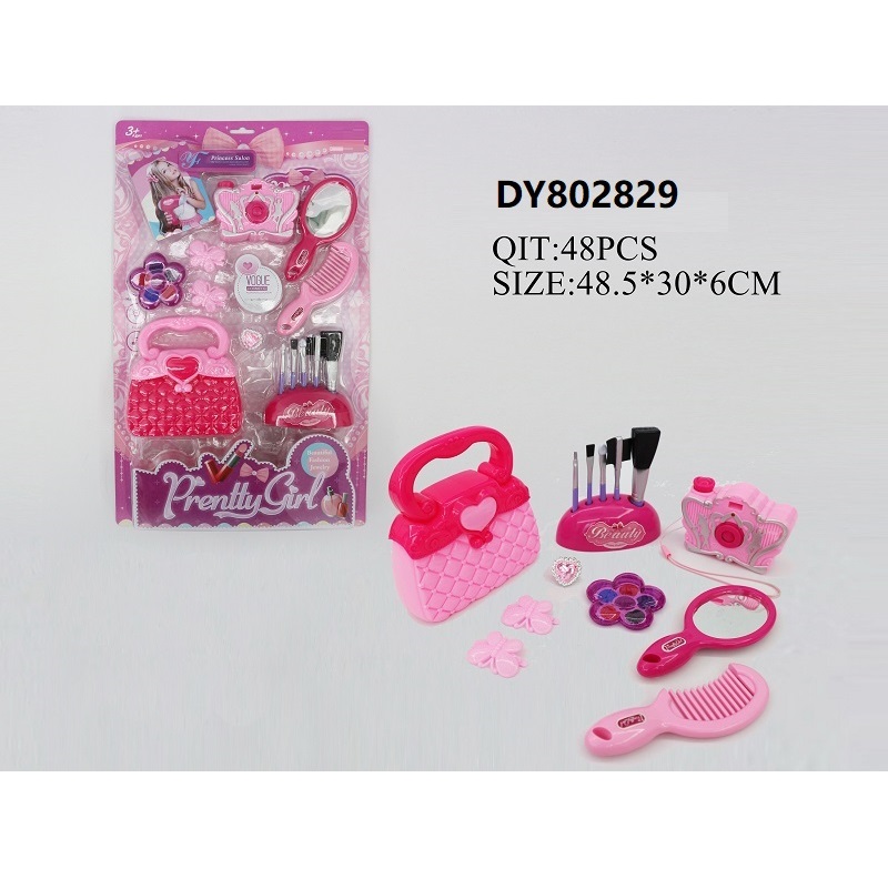 Music Lighting Camera Jewelry Set Music Mobile Phone Makeup Toy Set Children's Makeup Set Eyeshadow Toy Girl Play House Makeup Gentle Non-Irritating Safe Material Specification drawing