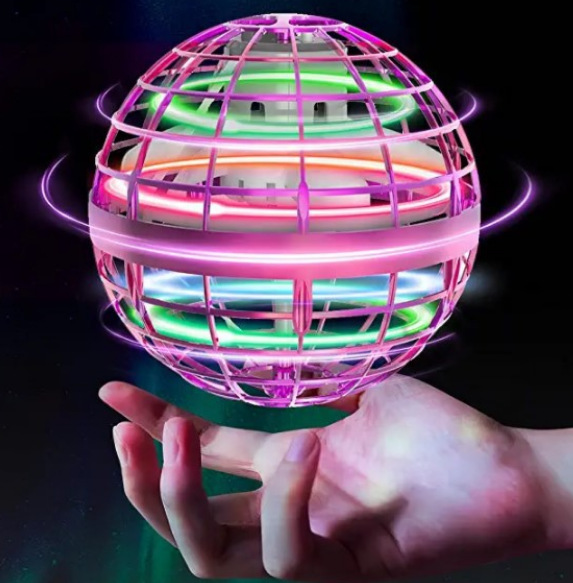Spinning balloon UFO, smart magic ball, stress-relieving black technology spinning ball, toy gift, unmanned ball detail image 7