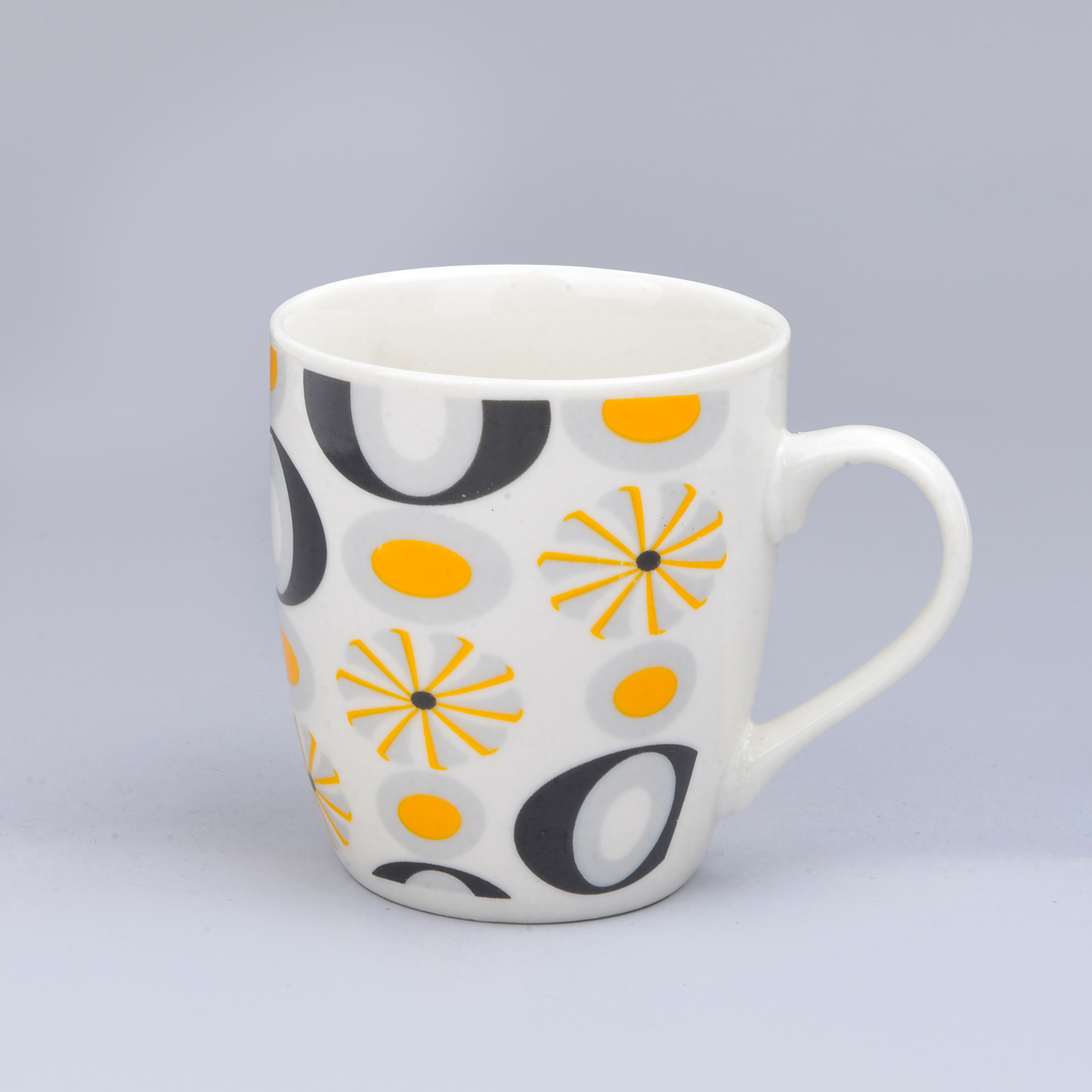 Cross-Border Ceramic Mug Mug Fireworks Series Foreign Trade Roast Flower Cup Cup Ceramic Coffee Cup Cup Item Picture