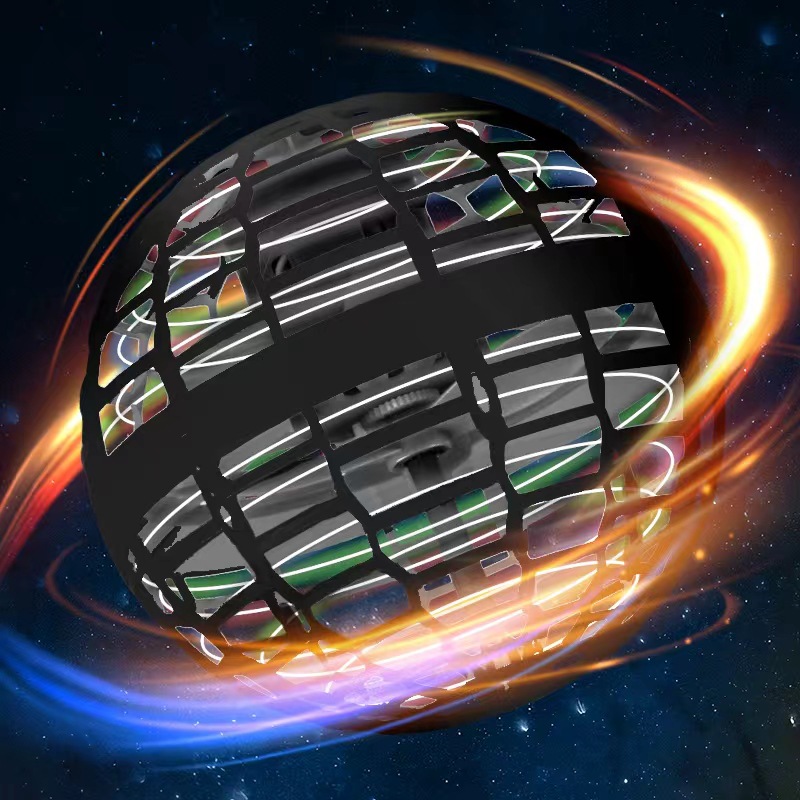 Spinning balloon UFO, smart magic ball, stress-relieving black technology spinning ball, toy gift, unmanned ball detail image 2