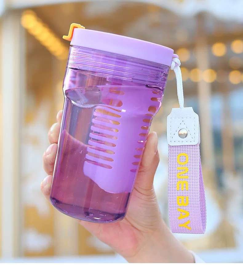S98-Hyp1010 Anti-Fall Tea Cup With Tea Glass New Water Cup High Appearance Level Coffee Cup Explosive Water Bottle details Picture