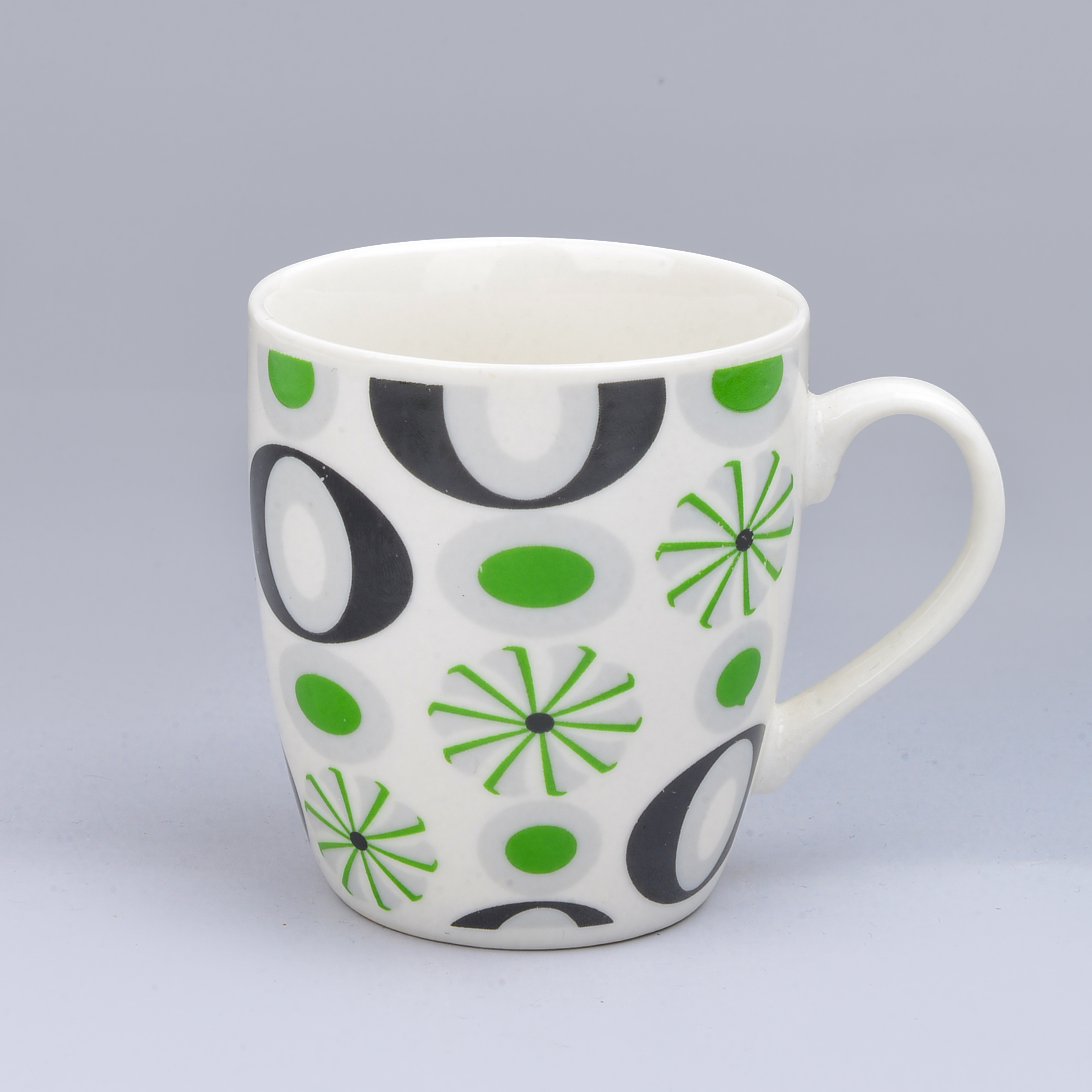 Cross-Border Ceramic Mug Mug Fireworks Series Foreign Trade Roast Flower Cup Cup Ceramic Coffee Cup Cup details Picture