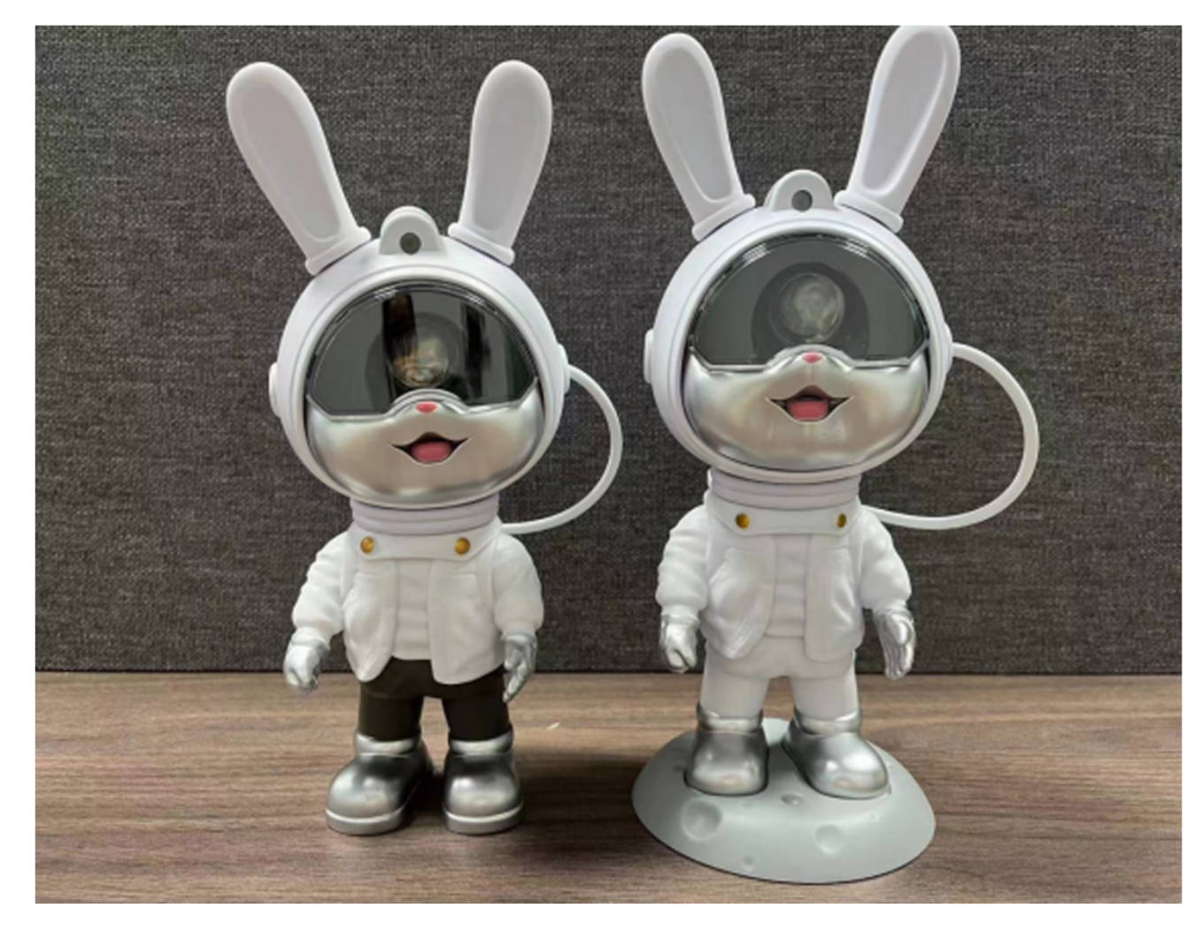 Cross-border best-selling astronaut space rabbit starry sky projection lamp, Full sky Star laser romantic atmosphere lamp, decorative night light