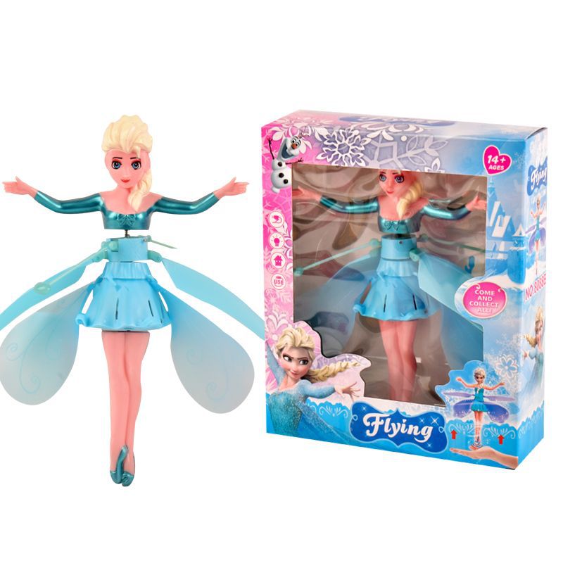 Factory direct sales of children's toys: Luminous suspended little bee fairy Fairy Helicopter Sensing aircraft detail image 5