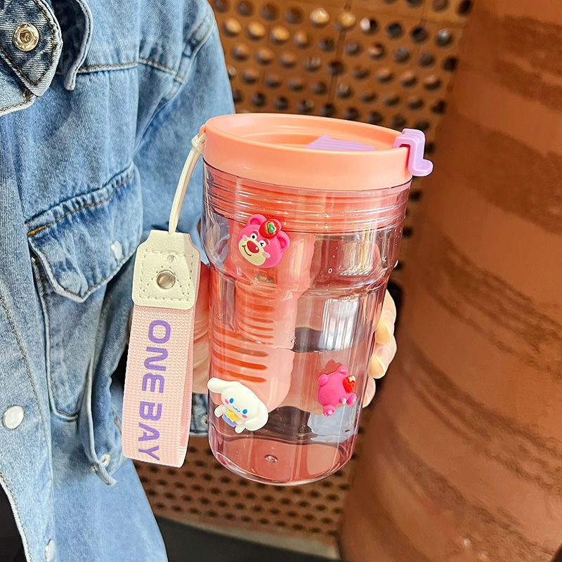 S98-Hyp1010 Anti-Fall Tea Cup With Tea Glass New Water Cup High Appearance Level Coffee Cup Explosive Water Bottle Specification drawing