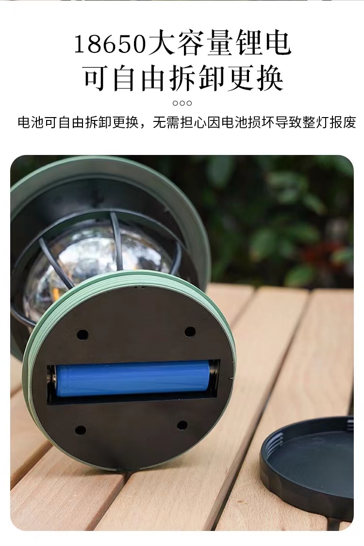 户外野营帐篷灯手提灯复古马灯帐篷氛围灯多功能LED手提灯户外应急灯L28野营灯户外防水野营灯详情6