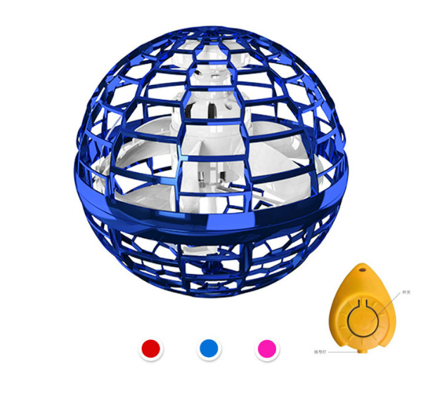 Spinning balloon UFO, smart magic ball, stress-relieving black technology spinning ball, toy gift, unmanned ball detail image 4