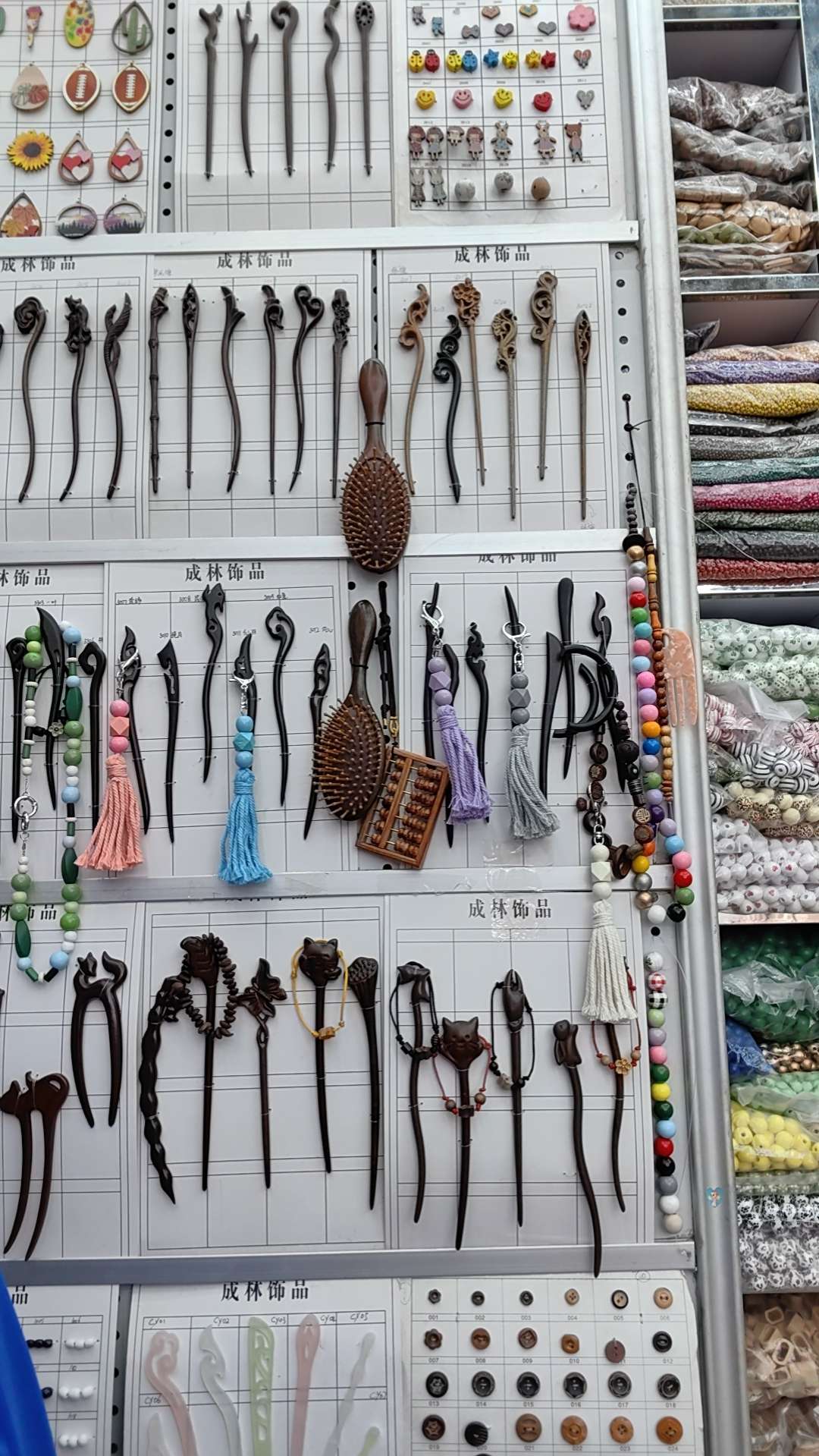 National trend series hairpins, bamboo hairpins, wooden hairpins, sandalwood hairpins detail image 2