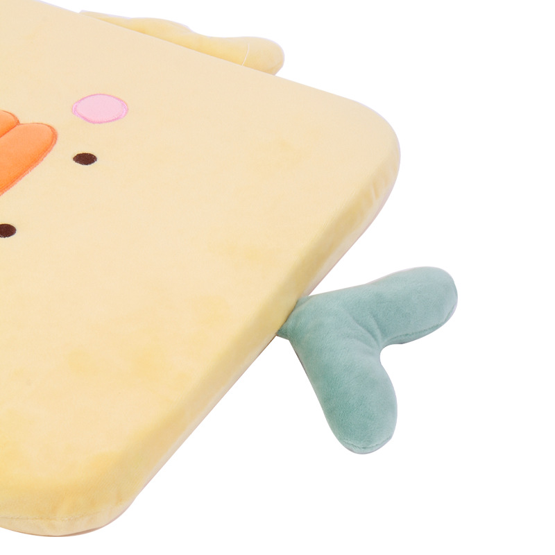Cartoon cute animal duck sponge seat cushion, square chair cushion for recreation house, detachable, washable and customizable pic 12