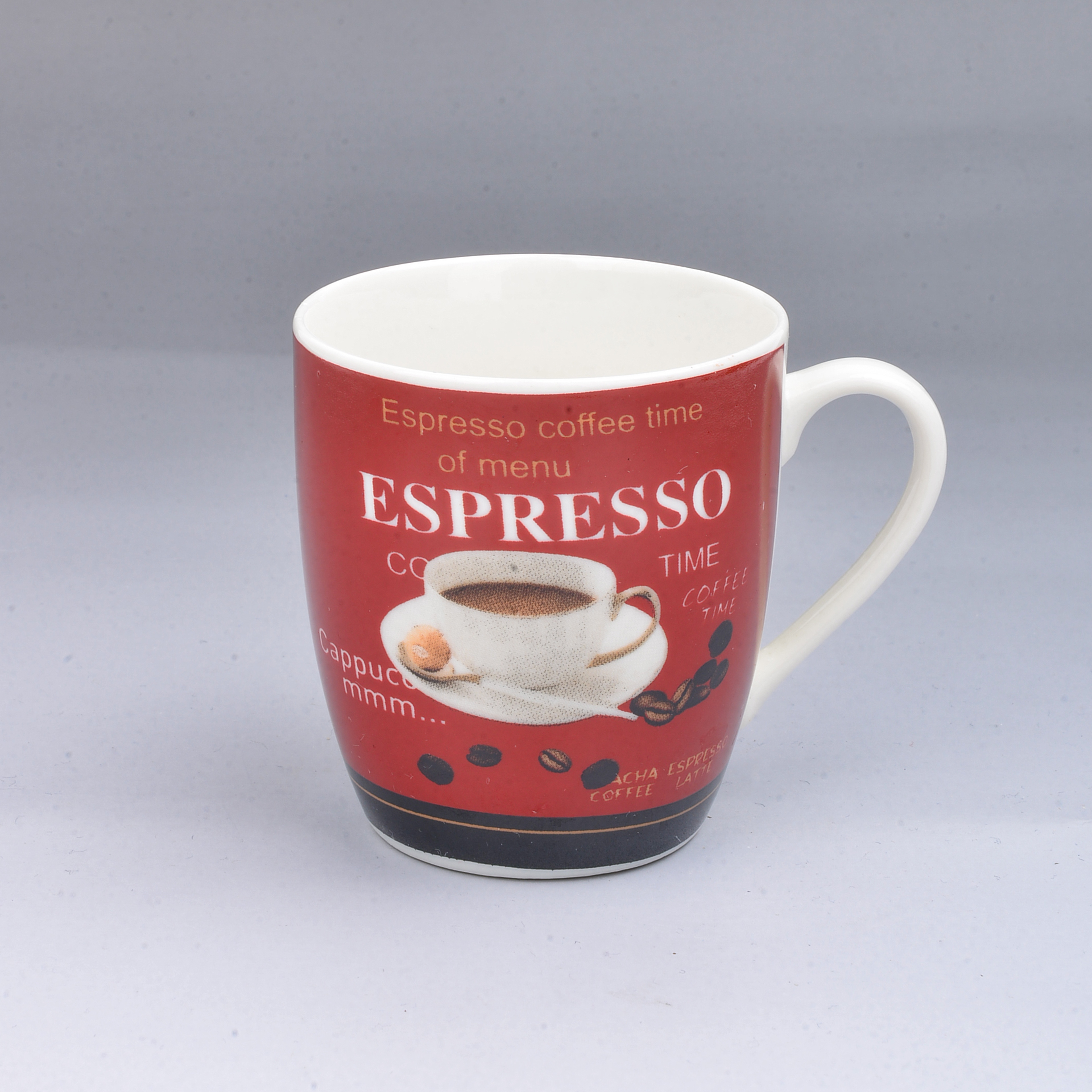 Cross-border ceramic cups, mugs, foreign trade baked flower water cups, water cups Application Scenario