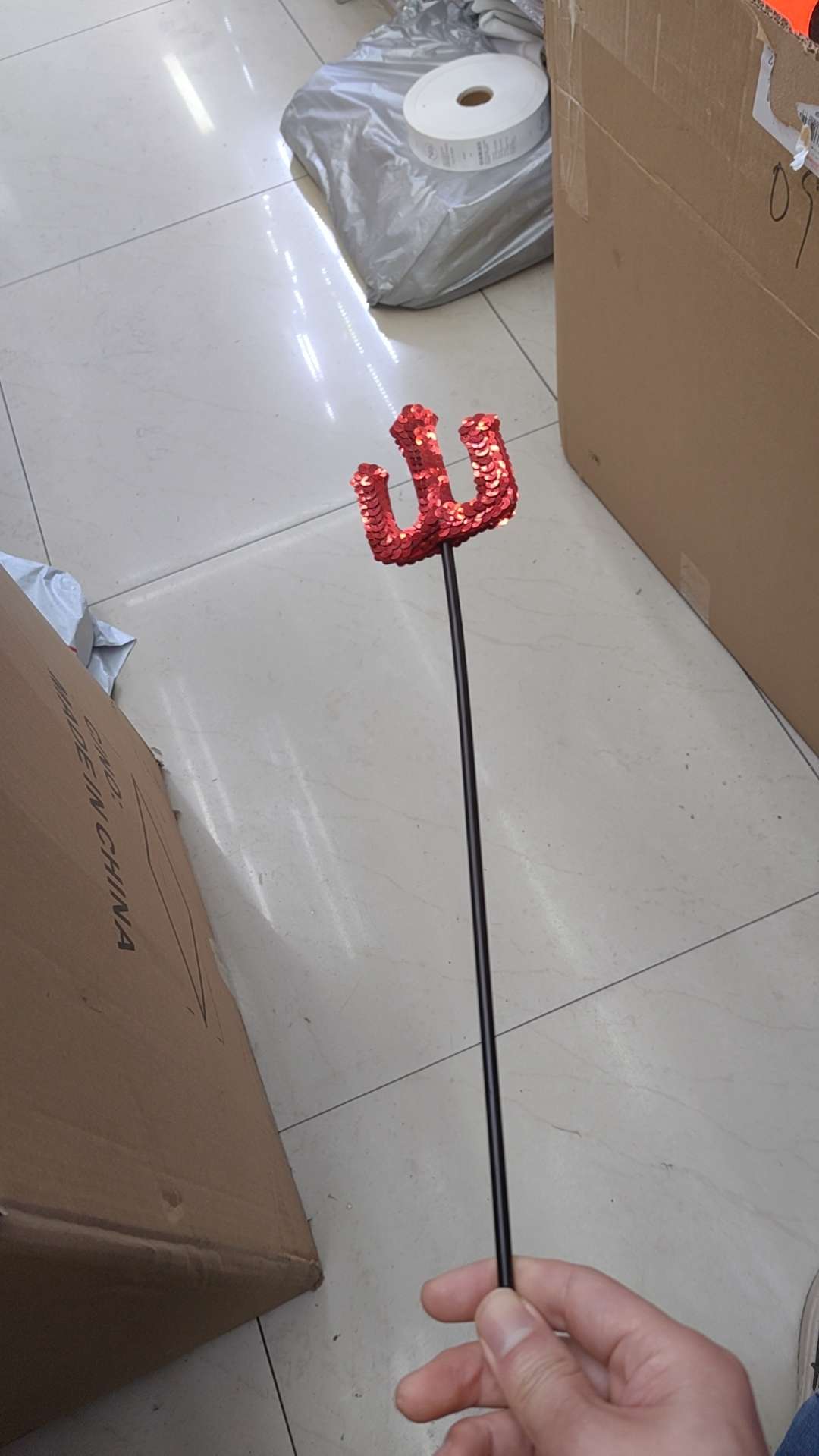 Holiday Party, Carnival, Headband, Harpoon Stick, Bee ball Headband, Christmas Headband, Festive Headband, craft Headband, Five Star stick, Fairy stick, Headband Specification drawing