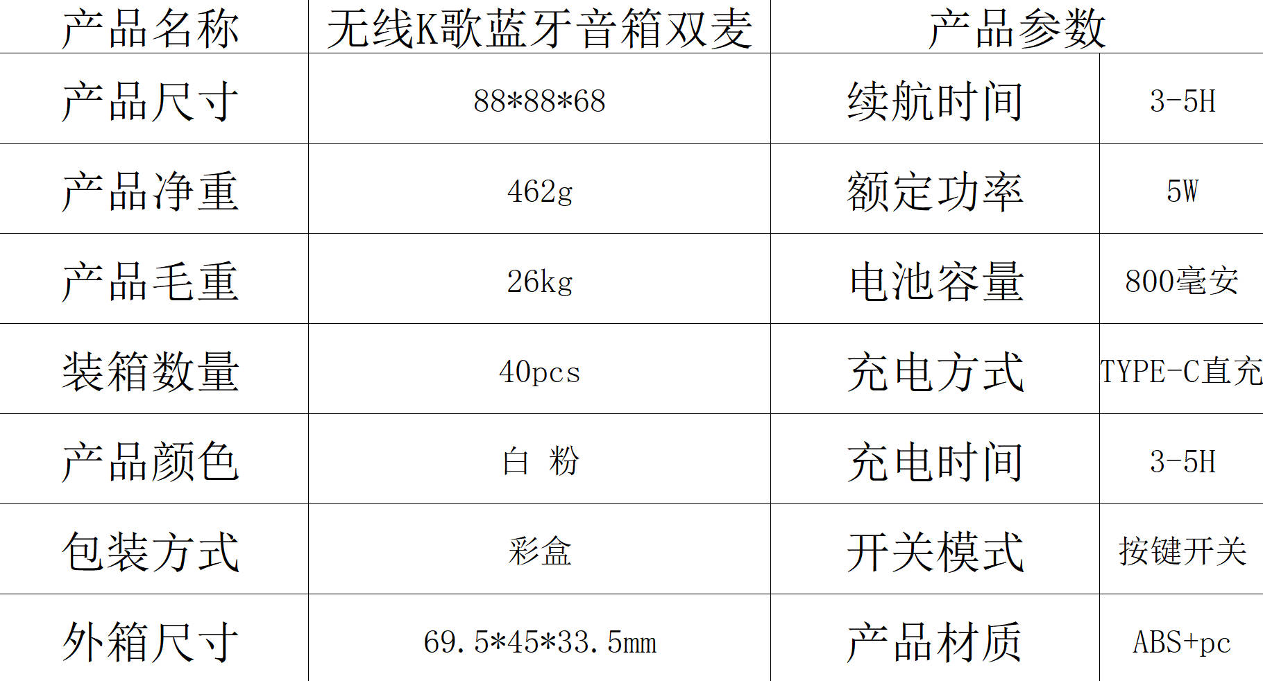 K12双麦蓝牙音响迷你便携K歌麦无线蓝牙一体机卡拉OK唱歌点歌家庭详情1