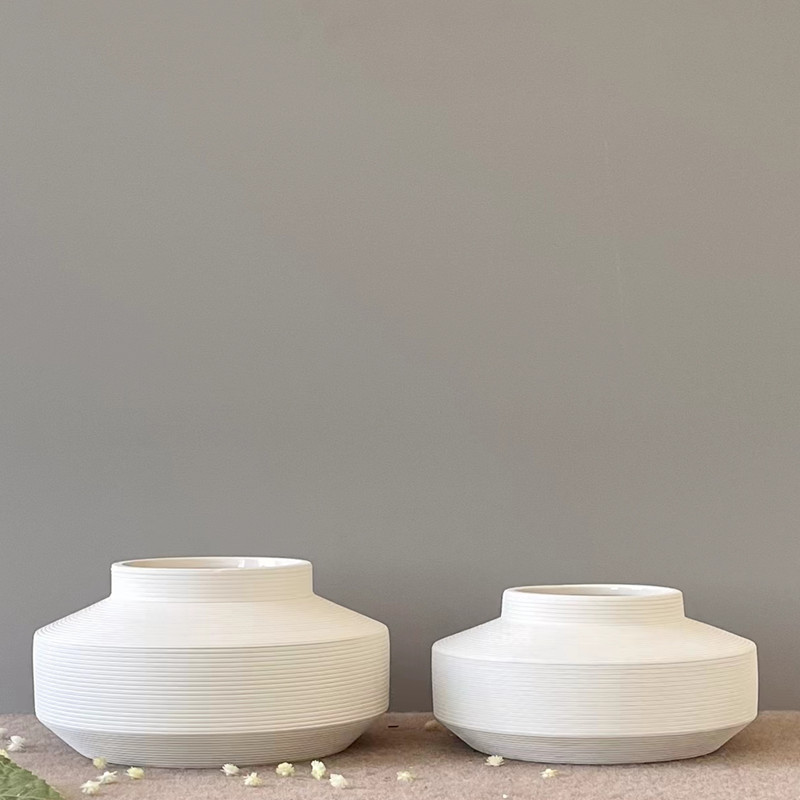 in's simple and modern mountain flower vase decoration sample room, home bedroom, living room, table, dining room, study ornaments details Picture