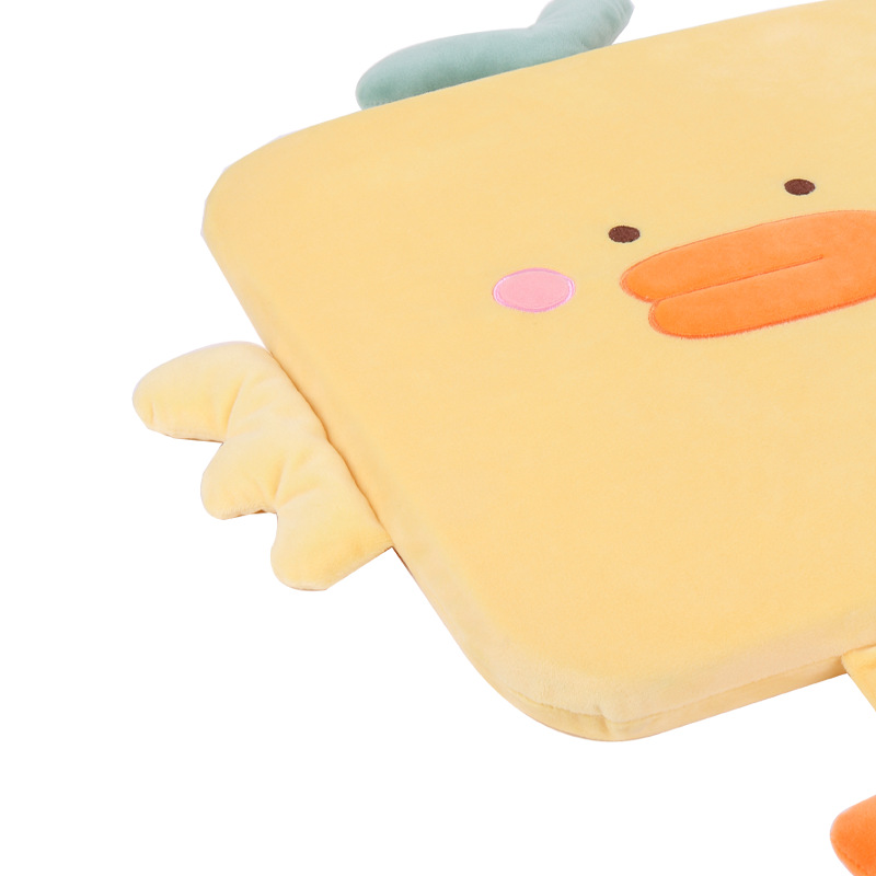 Cartoon cute animal duck sponge seat cushion, square chair cushion for recreation house, detachable, washable and customizable pic 13