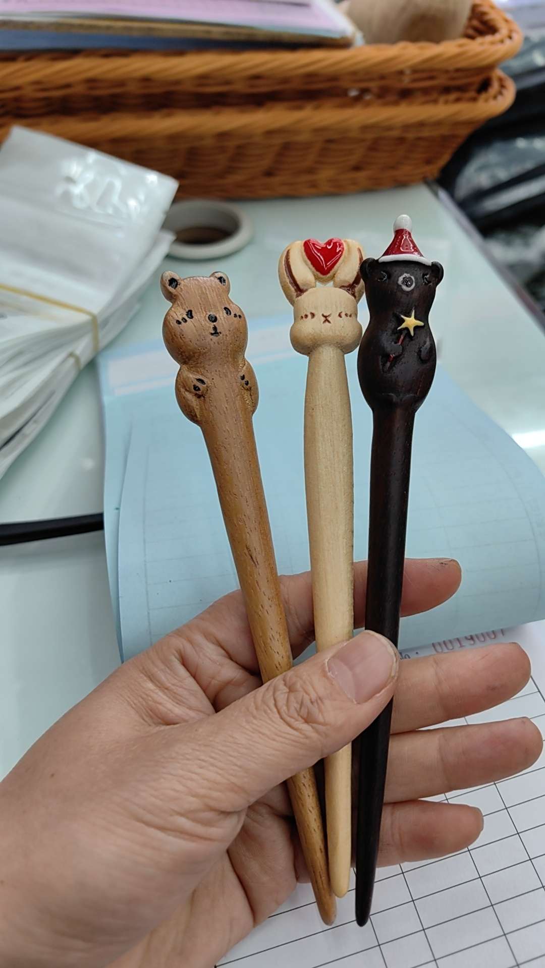 National trend series hairpins, bamboo hairpins, wooden hairpins, sandalwood hairpins detail image 15