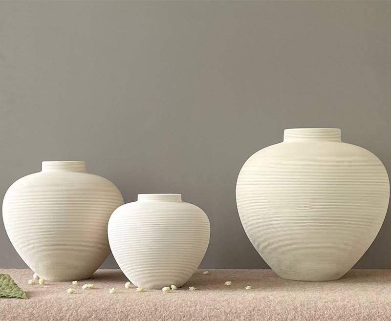 Simple and modern ceramic vase decoration, model room, home bedroom, living room, table, dining room, study, flower vases and ornaments pic 6