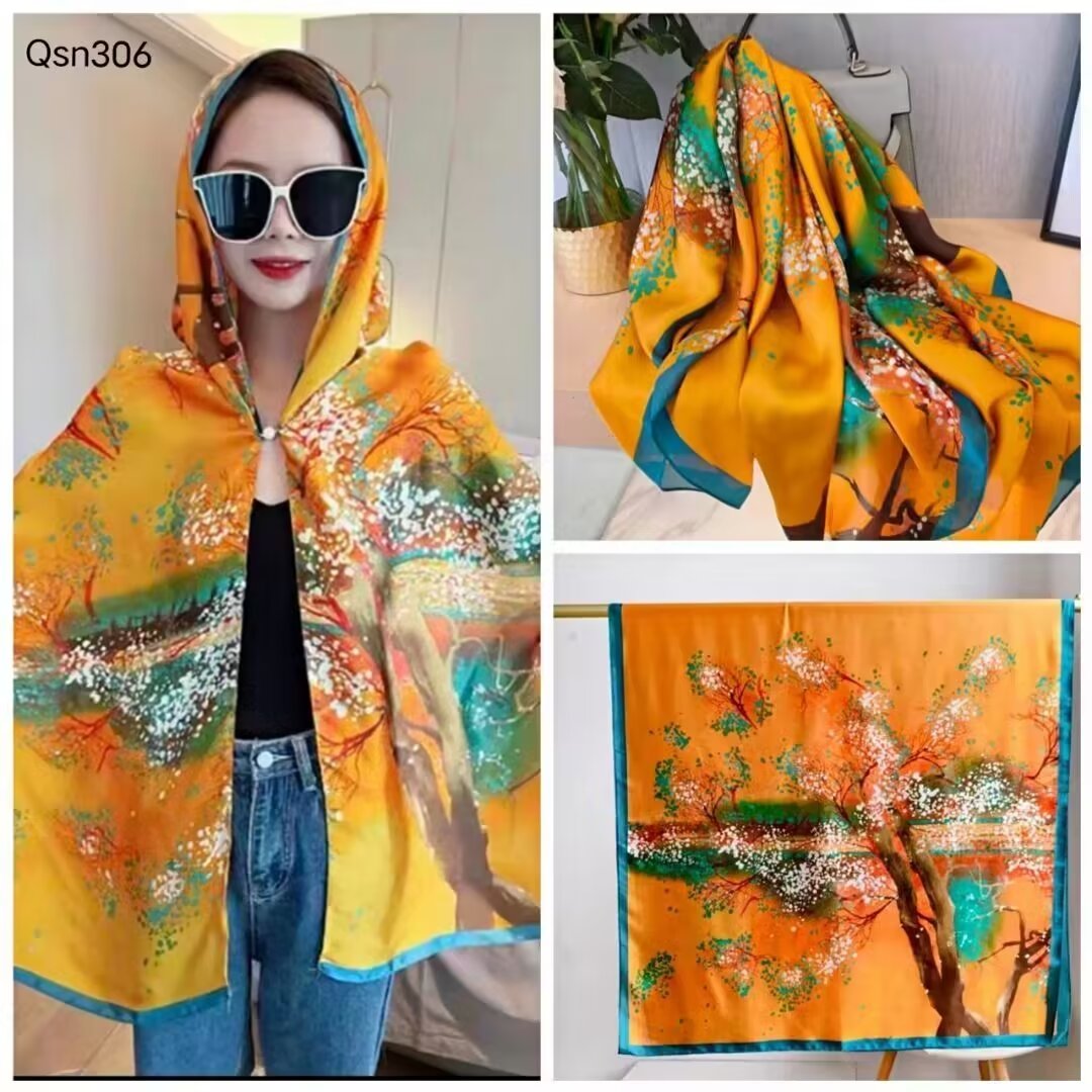 Multi-Color, Sunscreen Shawl, Size 180*90 Scarves, Women's Long Style undefined