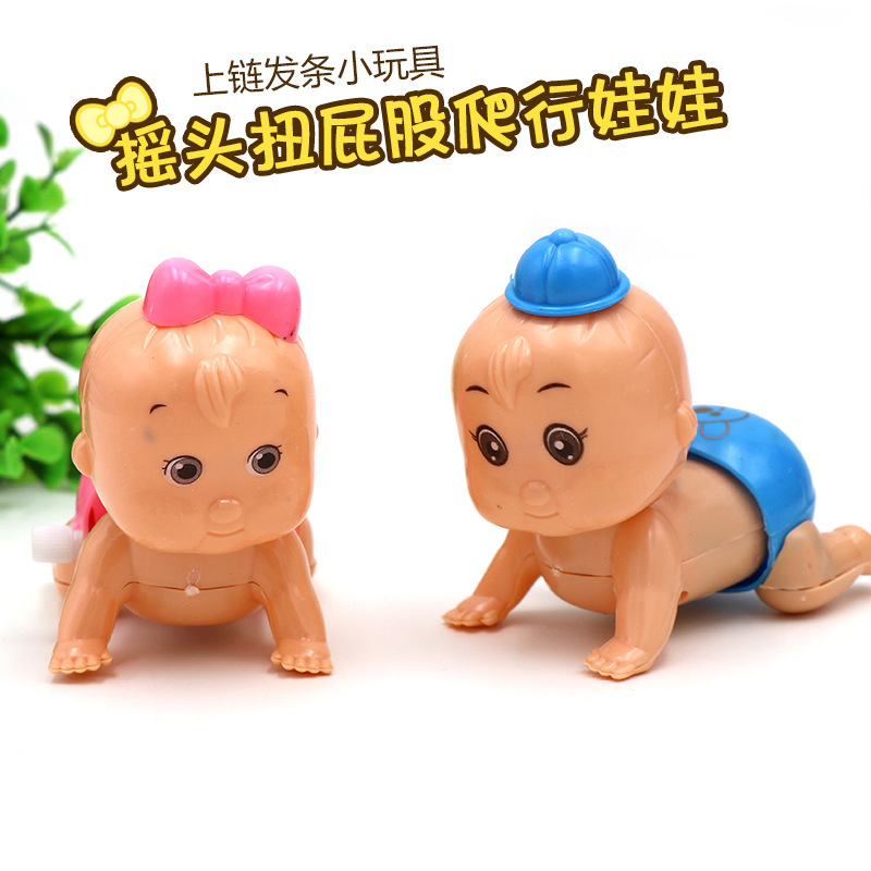 Children's educational toys, winding spring climbing kids, cute butt twisting toys, children's prizes details Picture