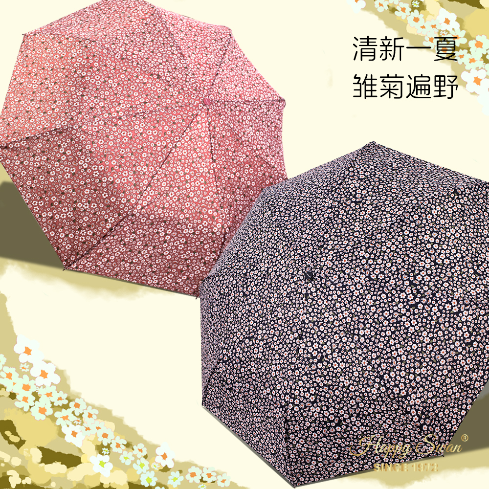 Xingbao Umbrella 3132 three-fold Fully automatic umbrella, windproof umbrella, Small flower pattern self-opening and closing umbrella, Super windproof umbrella wholesale Specification image
