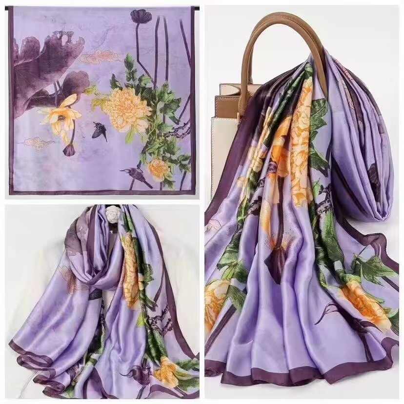 Multi-Color, Sunscreen Shawl, Size 180*90 Scarves, Women's Long Style undefined