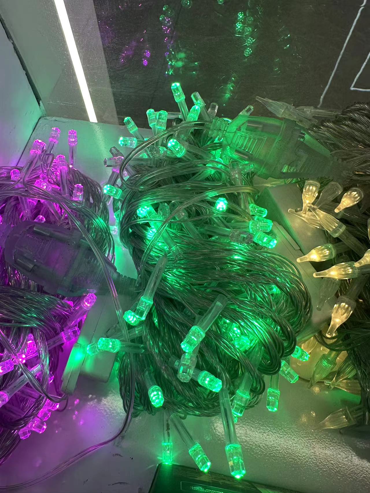 室外LED灯串实物图
