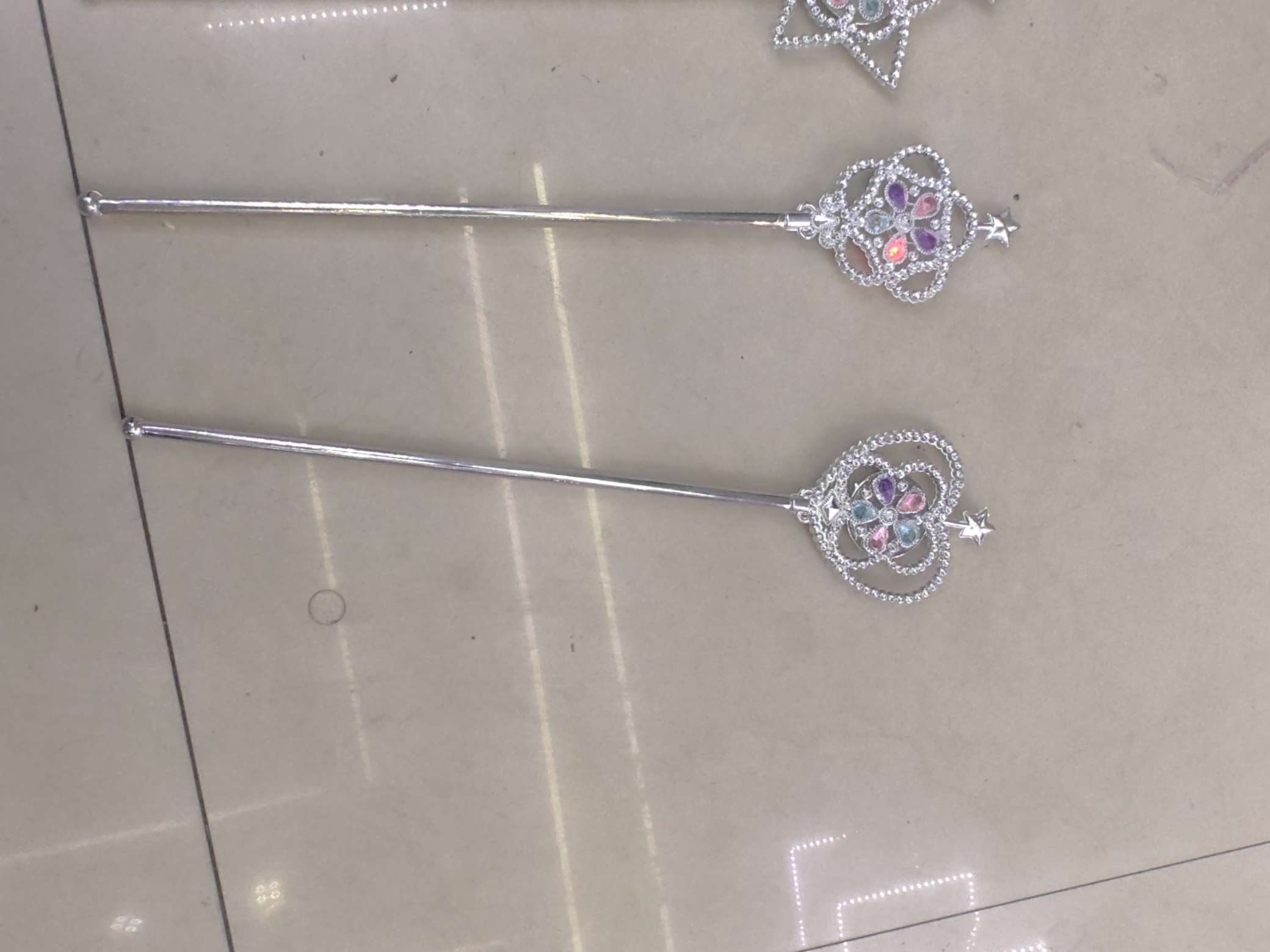 仙女棒/魔法棒/巴拉巴拉魔法棒/公主仙女棒/电镀仙女棒/闪光棒/工艺品/装饰品/手摇棒产品图