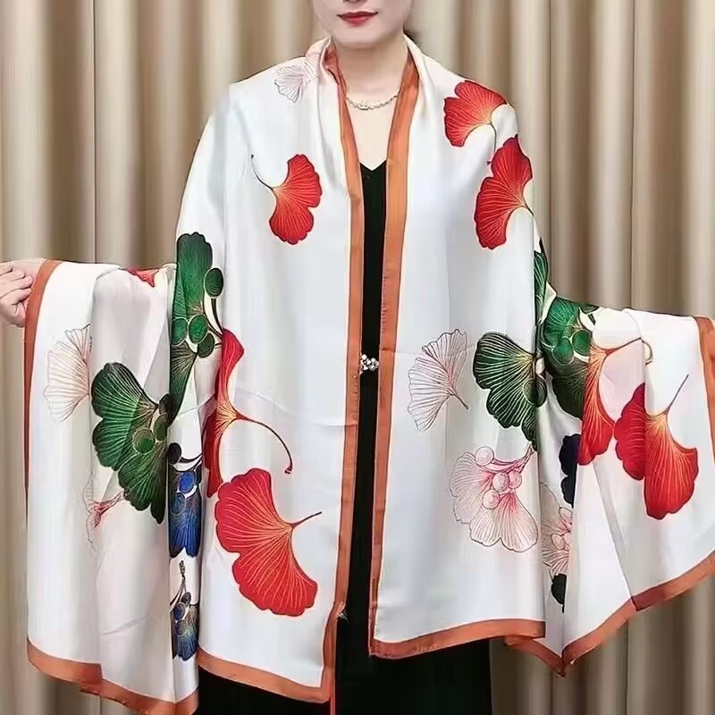 Multi-Color, Sunscreen Shawl, Size 180*90 Scarves, Women's Long Style details Picture