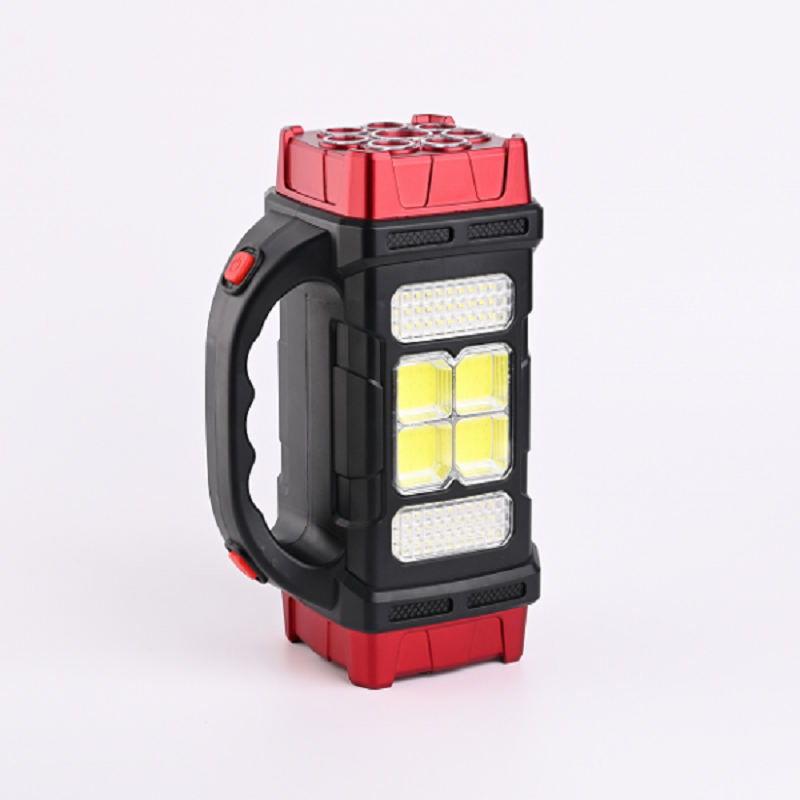 Multi-functional outdoor portable lamp, COB emergency light, outdoor camping lamp, 2678 camping lamp, portable searchlight, solar rechargeable flashlight, strong light work lamp, outdoor waterproof camping lamp Application Scenario