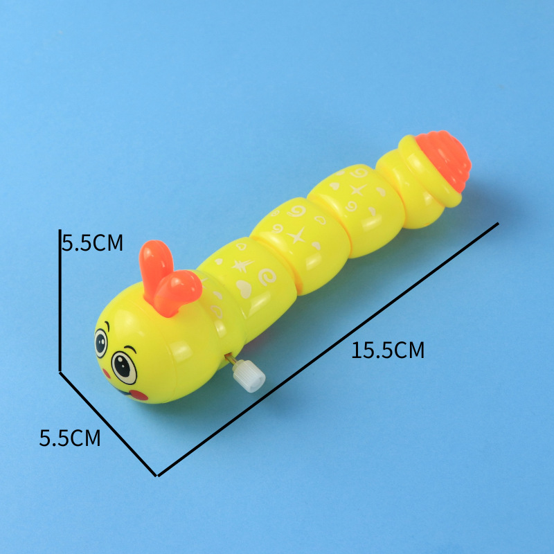 Wholesale of popular internet-famous spring-wound caterpillar cartoon cute winding little animal educational toys and event gifts detail image 6