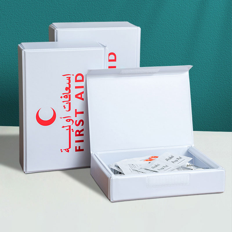 可定制图案PVC便携急救套装盒FIRST AID应急用品套件盒应急包