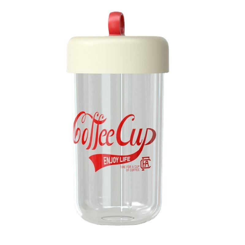 S98-Dx2023-3 Potbelly Water Cup Summer Student Plastic Cup Portable Straw Cup Simple New Coffee Cup Specification drawing