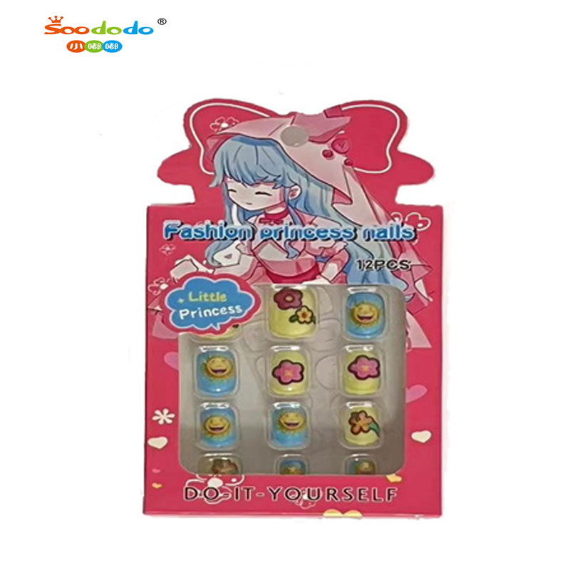 Xindu Culture Group glory XDXX-0027 factory wholesale children's nail stickers cute nail stickers Korean nail film cartoon nail stickers cross-border