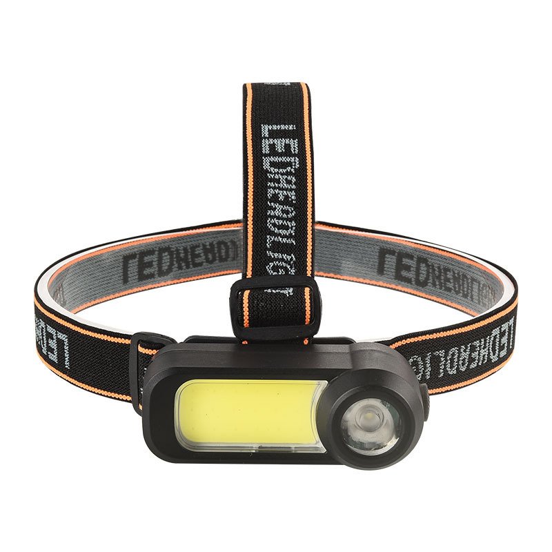 High-intensity charging headlamp, night fishing lighting headlamp, dual-light source lamp, head-mounted searchlight, LED plastic headlamp, emergency repair lamp, miner's lamp, camping lamp, adventure headlamp, outdoor waterproof headlamp Item Picture