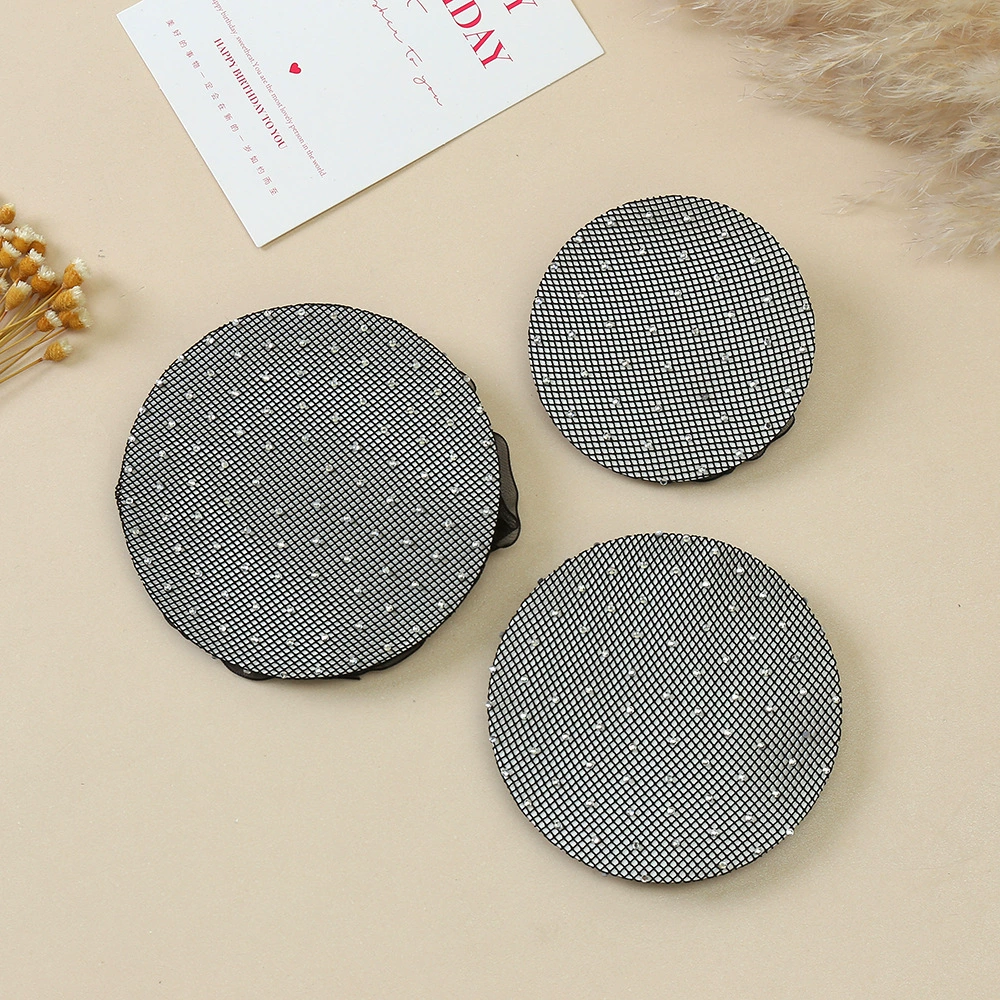 Foreign trade hair network, invisible dance net, hair bun, invisible flight attendant bun, hair magic tool, children's art examination hair net set details Picture