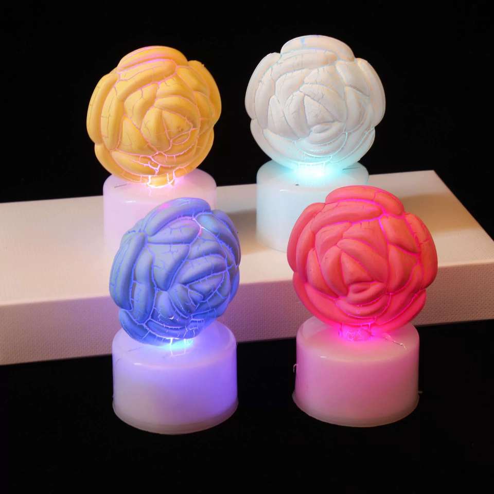 LED电子发光彩色星星爱心云朵生日礼物派对用品儿童蛋糕烘培装饰摆件求婚婚庆圣诞节产品图