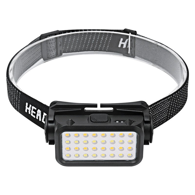 K351 Headlight (USB) Plastic USB charging headlight Cycling headlight Outdoor camping light Mining maintenance headlight Camping light Fishing light