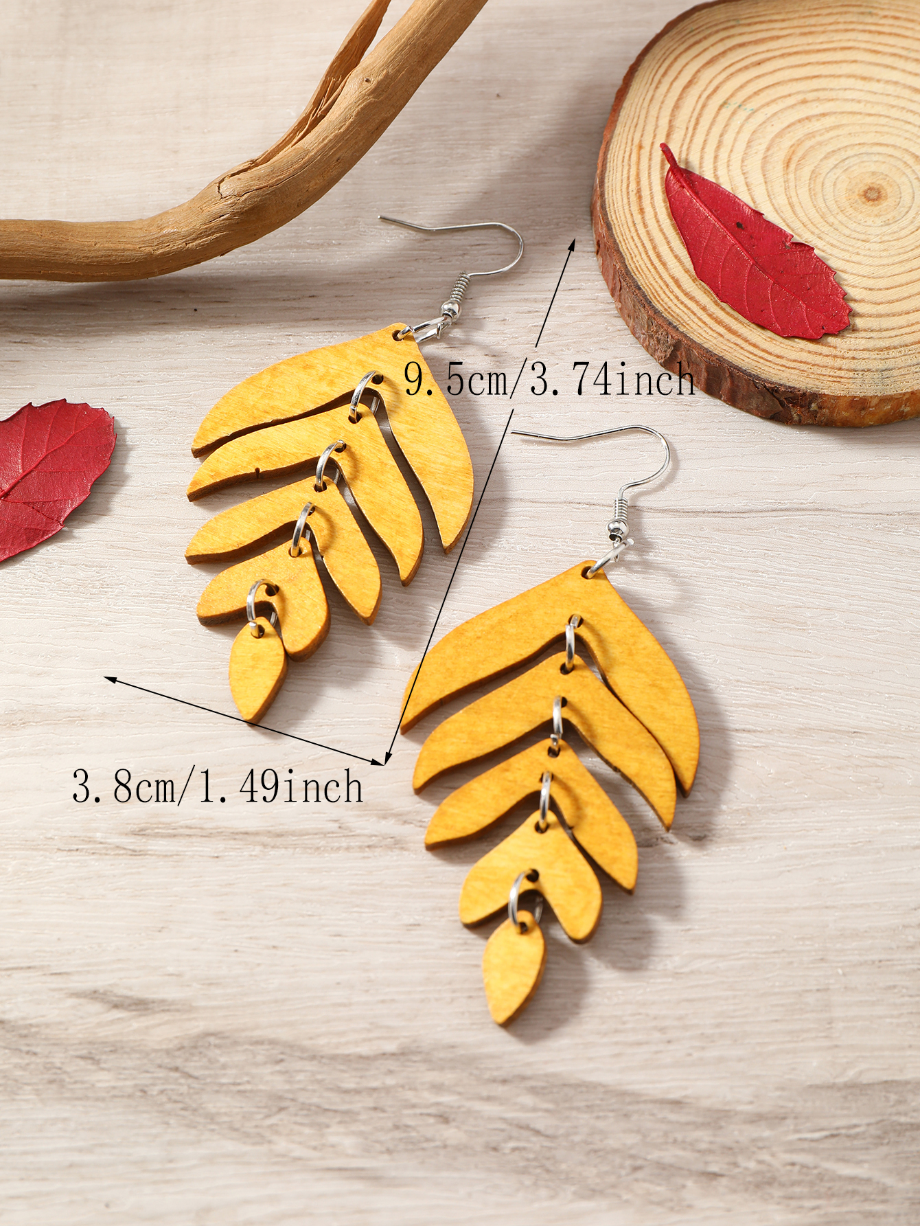 Korean Geometric Shape Personality Trend Earrings For Men And Women Simple Earrings Titanium Steel Triangular Ear Buckle details Picture