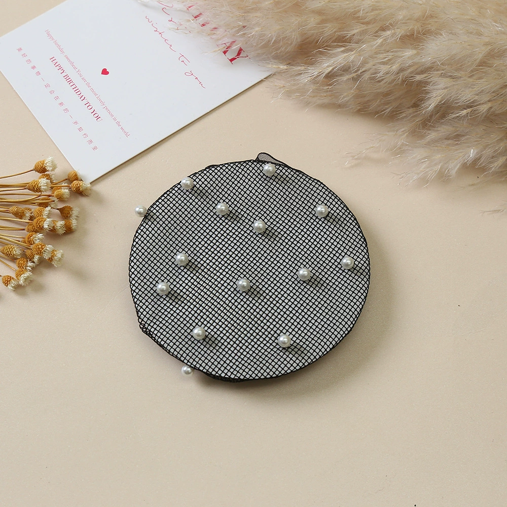 Foreign trade hair network, invisible dance net, hair bun, invisible flight attendant bun, hair magic tool, children's art examination hair net set Application Scenario