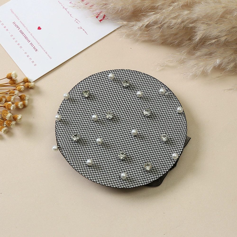 Foreign trade hair network, invisible dance net, hair bun, invisible flight attendant bun, hair magic tool, children's art examination hair net set Specification image