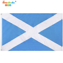 小嘟嘟XDLX-036跨境供应90*150cm苏格兰国旗牛津布拼接旗帜防水防晒